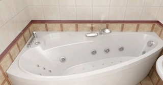 Установка угловой ванны в Новом Уренгое - профессиональный монтаж от СантехДомНвг от 3110 рублей